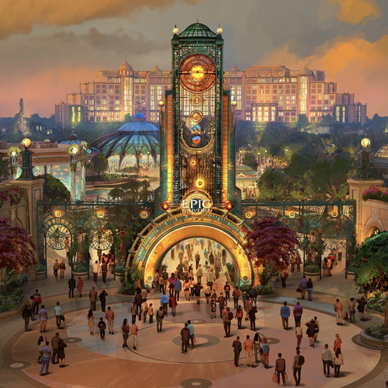 Universal Epic Universe Theme Park Gate