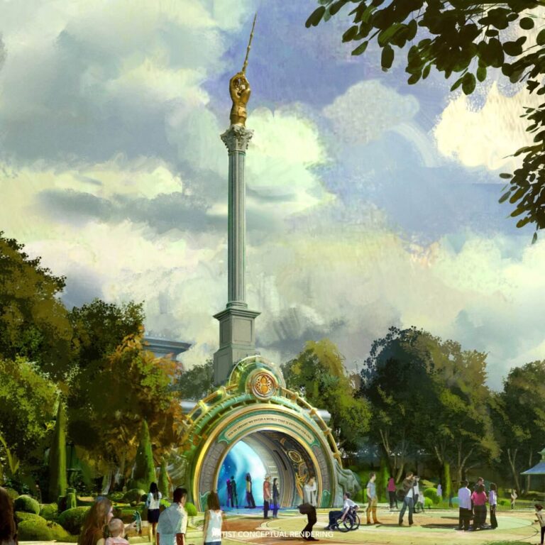 Harry Potter Wizarding World & Ministry of Magic Portal Gate