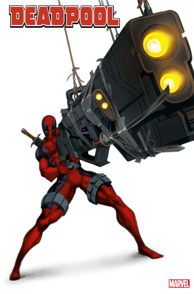 Deadpool Variant Comic Book Cover