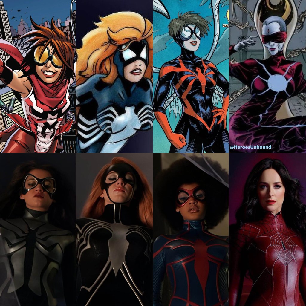 Madame Web Comic Comparison