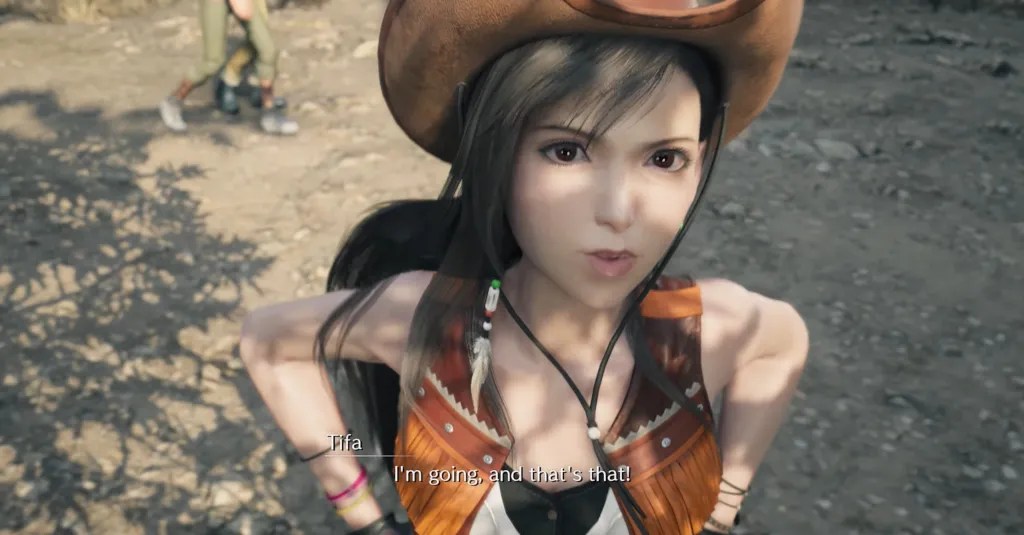Tifa (Ayumi Ito) is committed to serving as SOLIDER’s guide to Nibelheim in Final Fantasy VII Rebirth (2024), Square Enix
