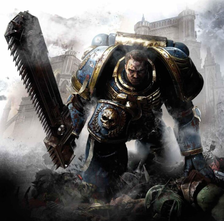 Space Marine Warhammer 40k Artwork