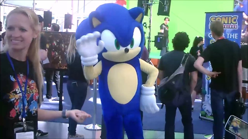 Sonic The Hedgehog Mascot 