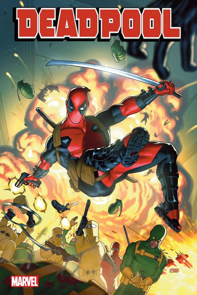 Deadpool Variant Comic Book Cover