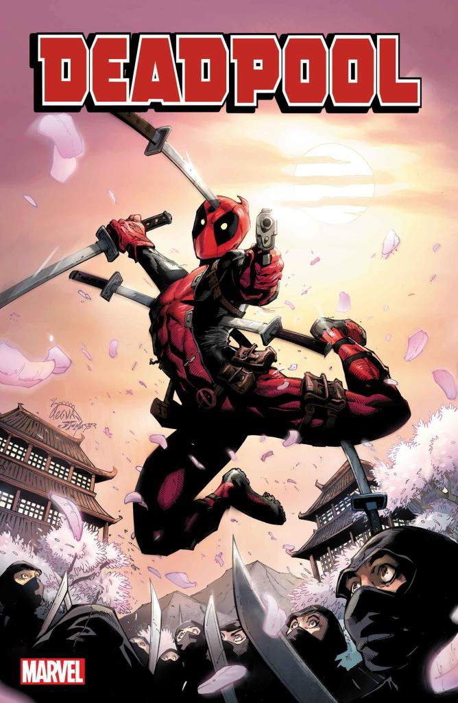 Deadpool Variant Comic Book Cover