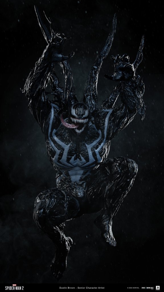 Venom Concept Art Spider-Man 2 Video Game