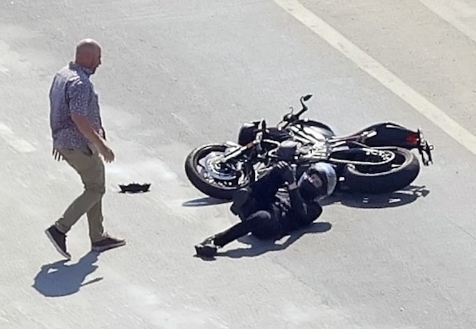 Superman Stunt Crash